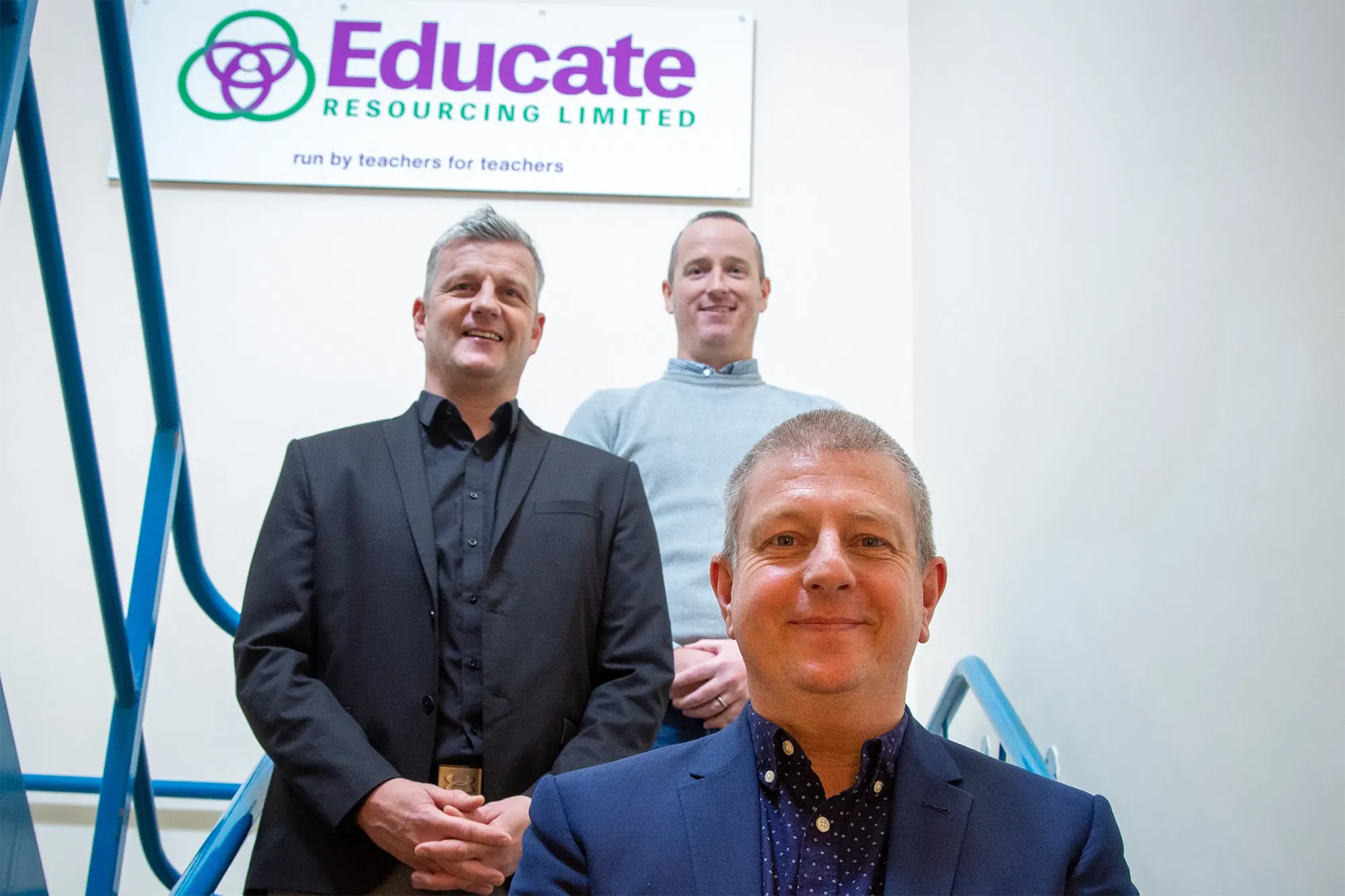 (L-R) Educate Group Directors David Norman, Nick Edwards and Mark Jones 